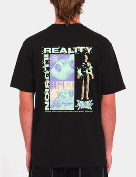 Camiseta VOLCOM REALUSION - Black