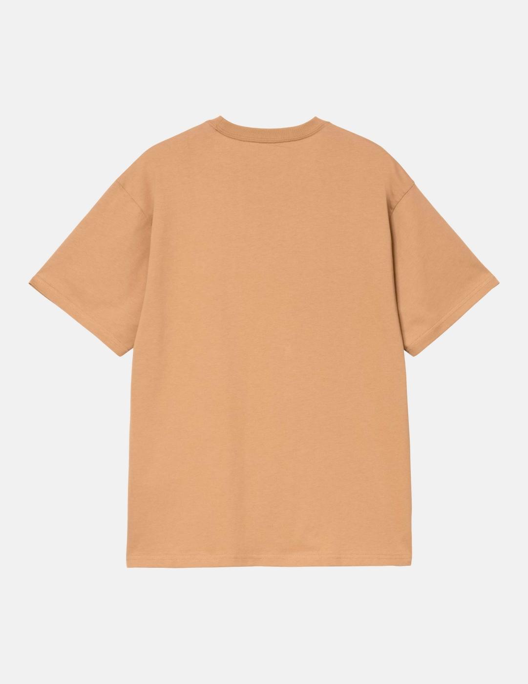 Camiseta CARHARTT MADISON - Peanut / Black