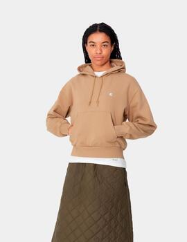 Sudadera CARHARTT W' HOODED CASEY - Peanut / Silver