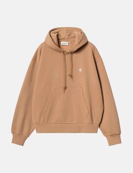 Sudadera CARHARTT W' HOODED CASEY - Peanut / Silver