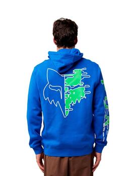 Sudadera Capucha FOX EMOTION BLAST- Blu