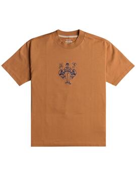 Camiseta RVCA INVISIBLE MAN - Camel