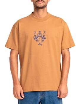 Camiseta RVCA INVISIBLE MAN - Camel