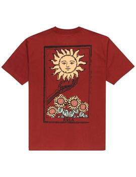 Camiseta RVCA SUNFLOWER - Red Earth