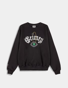 Sudadera Crew GRIMEY SAOIRSE VINTAGE - Black