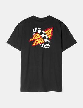 Camiseta SANTA CRUZ GOAL FLAME - Black