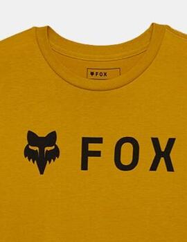 Camiseta FOX ABSOLUTE PREM - Mostaza