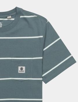 Camiseta ELEMENT BASIC POCKET LABEL - Trooper Stripes