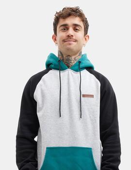 Sudadera Capucha LB MURPHY - Black / Heather Grey