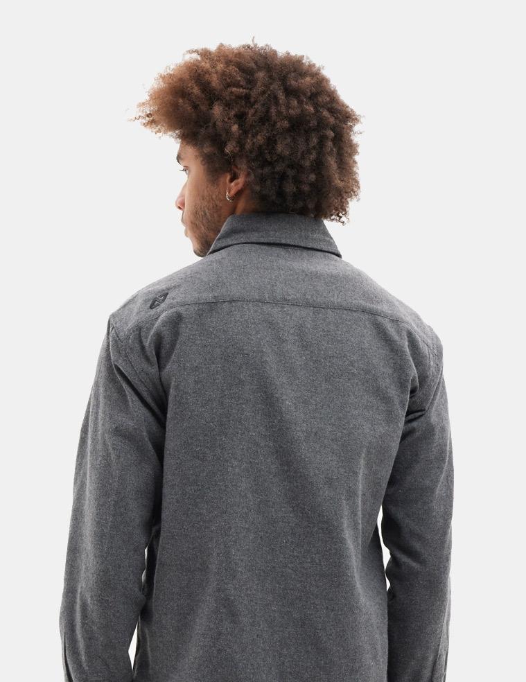 Camisa HYDROPONIC MARINE - Grey Flannel