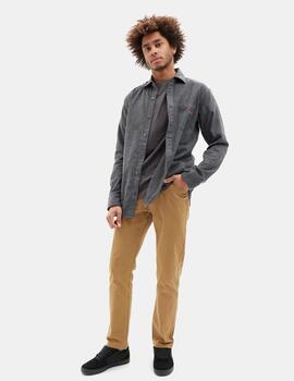 Camisa HYDROPONIC MARINE - Grey Flannel