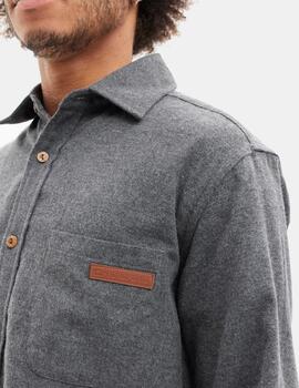 Camisa HYDROPONIC MARINE - Grey Flannel