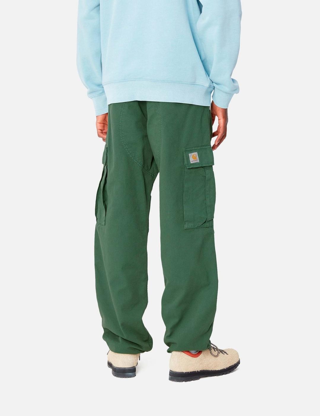 Pantalón REGULAR CARGO - Duck Green Garment Dyed