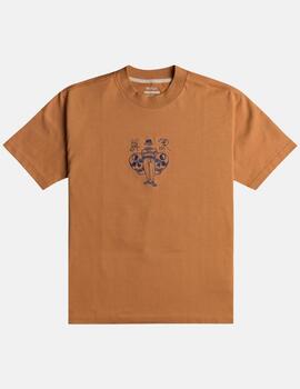 Camiseta RVCA INVISIBLE MAN - Camel