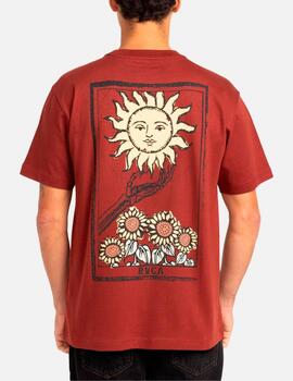 Camiseta RVCA SUNFLOWER - Red Earth