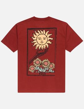 Camiseta RVCA SUNFLOWER - Red Earth