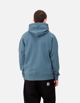 Sudadera Capucha CARHARTT CHASE SWEAT - Positano / Gold