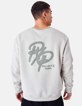 Sudadera Crew PROJECT X PARIS 2422131 - Gris