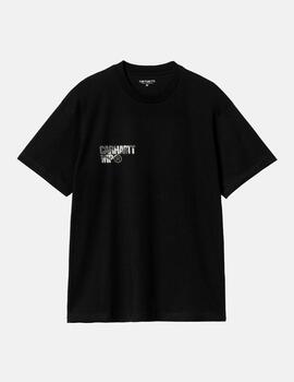 Camiseta CARHARTT JALOU C - Black / Grey