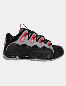 Zapatillas OSIRIS D3 2001 - Black/Lt. Grey/Red