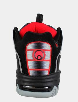 Zapatillas OSIRIS D3 2001 - Black/Lt. Grey/Red