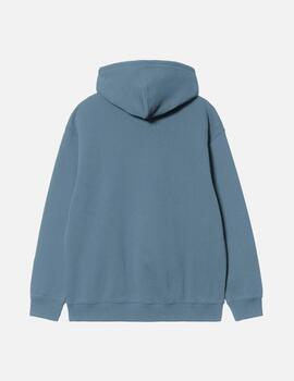 Sudadera W' HOODED CARHARTT - Positano / Malbec