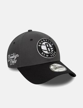 Gorra NEW ERA NBA SIDE PATCH 940 BRONET - Dk Grey