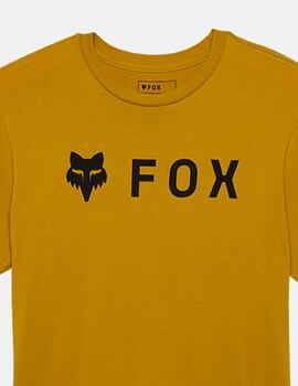 Camiseta FOX ABSOLUTE PREM - Mostaza