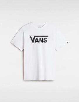 Camiseta VANS CLASSIC - White/Black