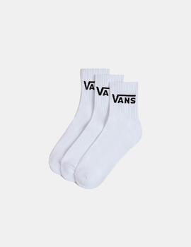 Calcetines VANS CLASSIC HALF CREW - White