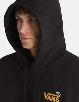 Sudadera Vans Capucha POSTED LOOSE - Black