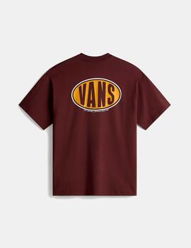 Camiseta VANS SPRAY ON - Bitter Chocolat