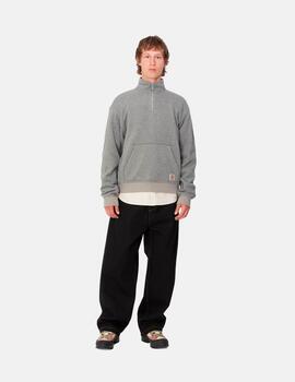 Sudadera CARHARTT LUTHER HALF ZIP - Tarragon Heather