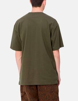 Camiseta CARHARTT MADISON - Office Green / White