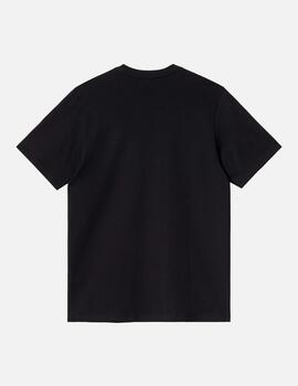 Camiseta CARHARTT MADISON - Black / White