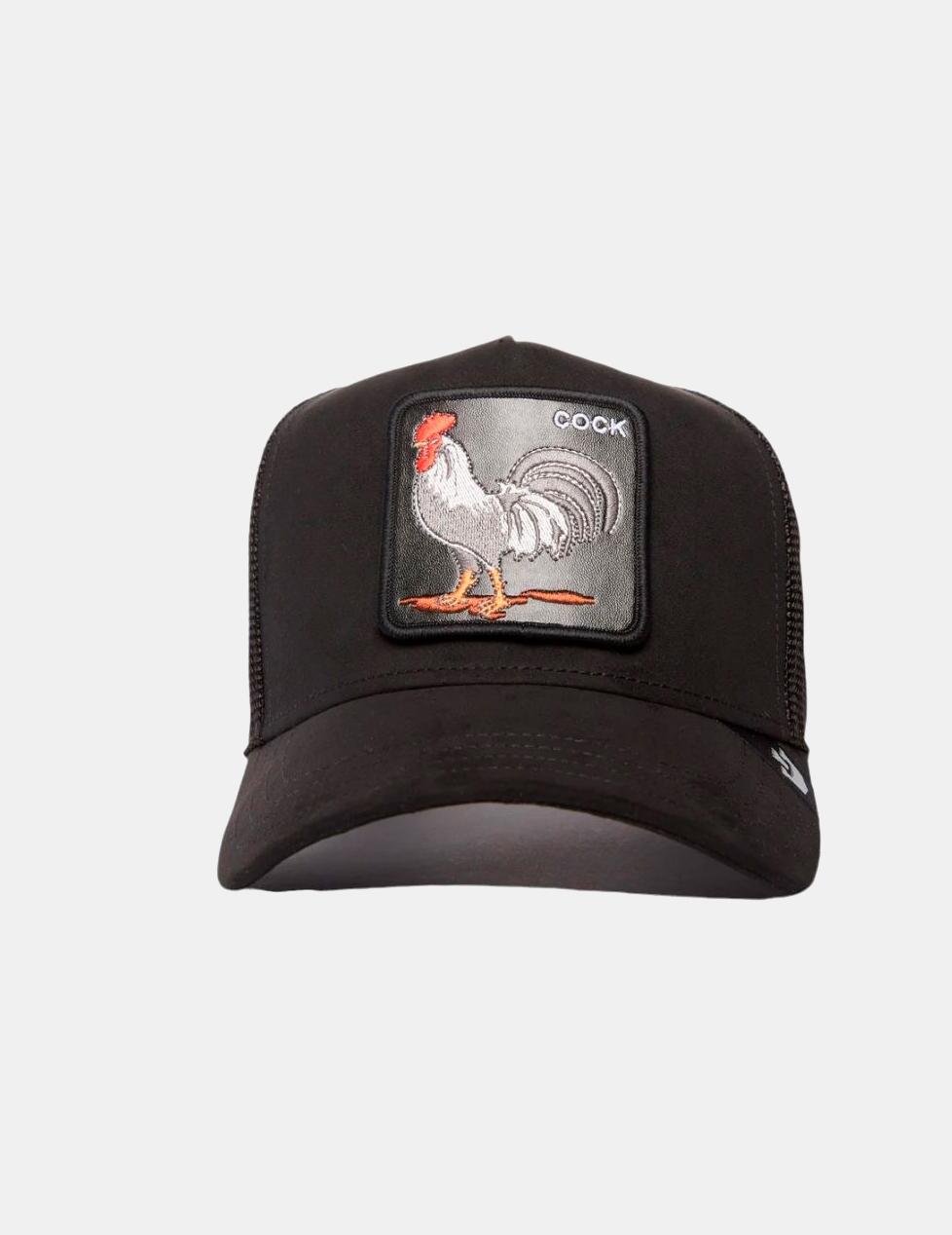 Gorra GOOIN BROS THE SUEDE ROOSTER - Black