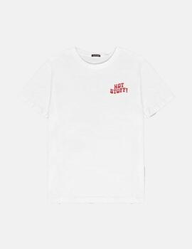 Camiseta KAOTIKO WASHED HOT STUFF - White