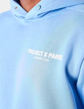 Sudadera Capucha PROJECT X PARIS 2422052 - Azul Cachemir