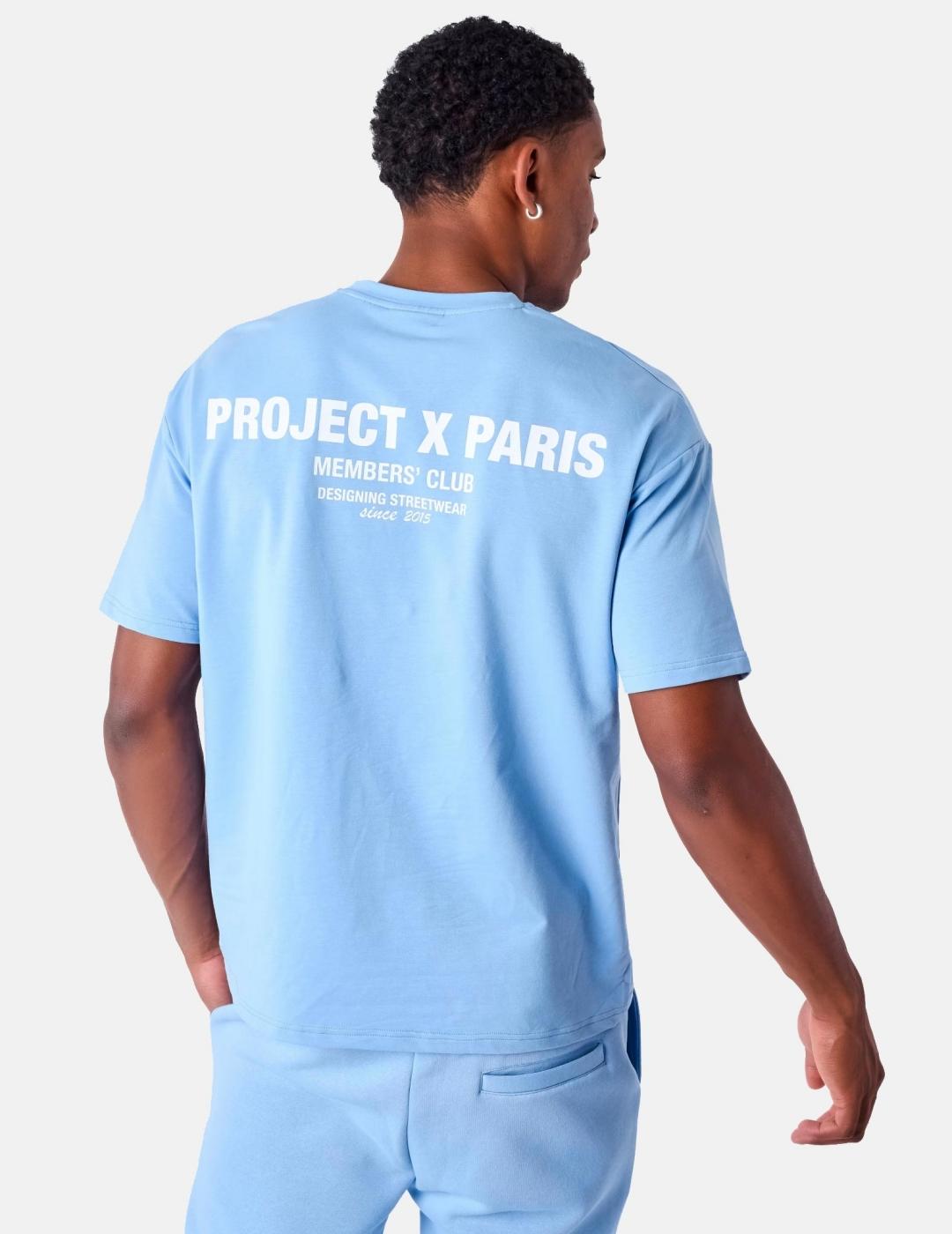 Camiseta PROJECT X PARIS 2410124 - Azul Cachemir