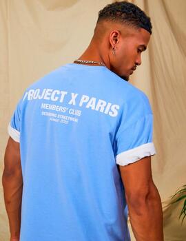 Camiseta PROJECT X PARIS 2410124 - Azul Cachemir