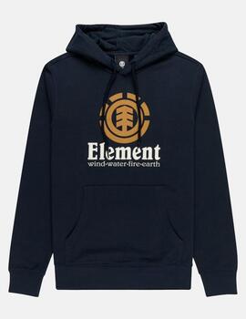 Sudadera Capucha ELEMENT VERTICAL - Eclipse Navy