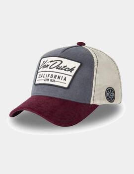 Gorra VON DUTCH LEA04 - Burdeos/Grey/Beige