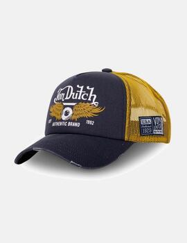 Gorra VON DUTCH CREW14 - Blue/Yellow