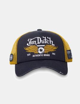 Gorra VON DUTCH CREW14 - Blue/Yellow