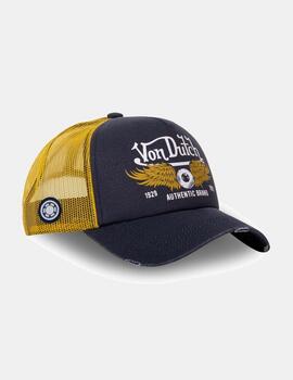 Gorra VON DUTCH CREW14 - Blue/Yellow