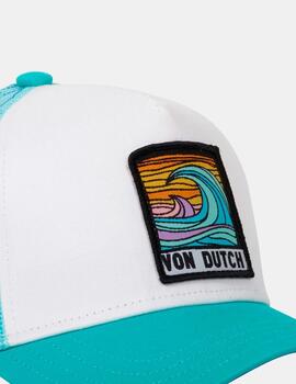 Gorra VON DUTCH SURF04 - Turquoise/White