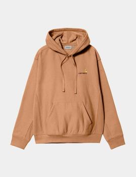 Sudadera CARHARTT Cap AMERICAN SCRIPT - Peanut