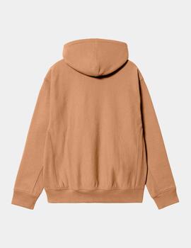 Sudadera CARHARTT Cap AMERICAN SCRIPT - Peanut