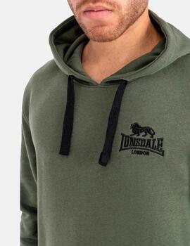 Sudadera Capucha LONSDALE MAYWICK - Olive/Black