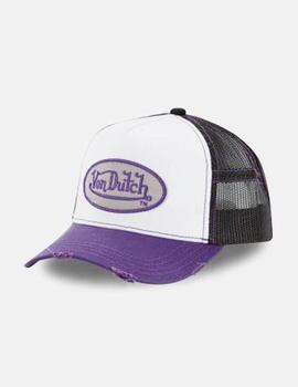 Gorra VON DUTCH SUM PUR- Purple/White/Black